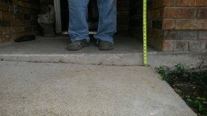 Polyurethane Foam Injection for sidewalks